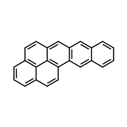 naphtho(2,3-a)pyrene structure