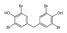 4,4'-methylenebis[2,6-dibromophenol] Structure