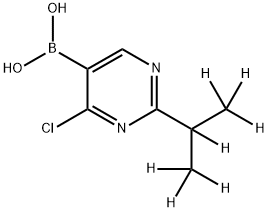 2-(iso-Propyl-d7)-4-chloropyrimidine-5-boronic acid picture