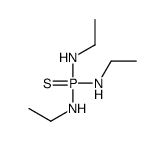 N-[bis(ethylamino)phosphinothioyl]ethanamine结构式