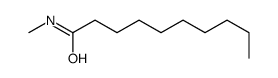 N-Methylcapricamide structure