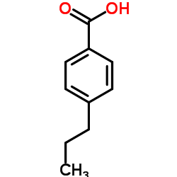 4-Propylbenzoic acid Structure