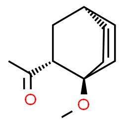 1-methoxybicyclo[2.2.2]oct-5-en-2-yl methyl ketone Structure