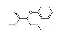 methyl 2-phenoxyhexanoate结构式