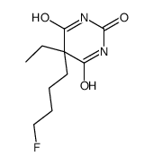 5-Ethyl-5-(4-fluorobutyl)barbituric acid结构式