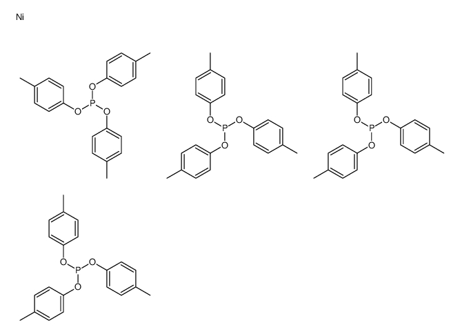 tetrakis(tritolyl phosphite )nickel structure