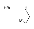 N-甲基-N-(2-溴乙基)胺氢溴酸盐结构式
