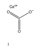 calcium,diiodate Structure