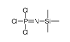 TRICHLORO(TRIMETHYLSILYL)PHOSPHORANIMINE结构式