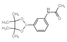 3-乙酰氨基苯基硼酸频哪醇酯结构式