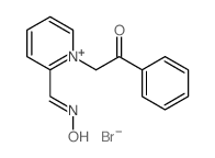 2-[2-[(E)-hydroxyiminomethyl]-2H-pyridin-1-yl]-1-phenyl-ethanone结构式