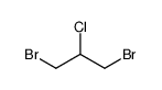 1,3-dibromo-2-chloropropane Structure