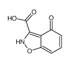 4-oxo-2H-1,2-benzoxazole-3-carboxylic acid Structure