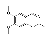 3-methyl-6,7-dimethoxy-3,4-dihydroisoquinoline Structure