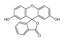 2,7-Dihydroxyspiro[9H-xanthene-9,1'(3'H)-isobenzofuran]-3'-one结构式