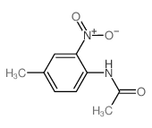 2-Nitro-p-acetotoluidide结构式