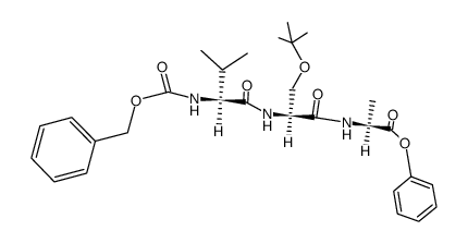 ZVal-Ser(But)-AlaOPh Structure