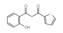 1,3-Propanedione,1-(2-hydroxyphenyl)-3-(2-thienyl)-结构式