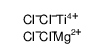 magnesium,titanium(4+),hexachloride Structure