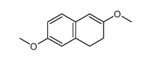 3,7-dimethoxy-1,2-dihydro-naphthalene结构式