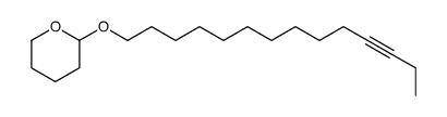 Tetrahydro-2-(11-tetradecynyloxy)-2H-pyran结构式