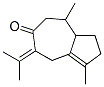 (-)-2,4,5,7,8,8a-Hexahydro-3,8-dimethyl-5-(1-methylethylidene)azulen-6(1H)-one picture