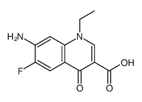 7-amino-1-ethyl-6-fluoro-4-oxoquinoline-3-carboxylic acid picture