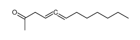 dodeca-4,5-dien-2-one结构式