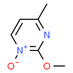 Pyrimidine, 2-methoxy-4-methyl-, 1-oxide (9CI) picture