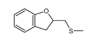 2-(methylthiomethyl)-2,3-dihydrobenzofuran Structure