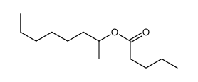 octan-2-yl pentanoate结构式