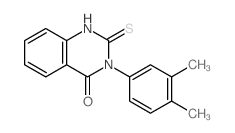 4(1H)-Quinazolinone,3-(3,4-dimethylphenyl)-2,3-dihydro-2-thioxo- picture