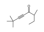 (3S)-3,7,7-trimethyloct-5-yn-4-one结构式