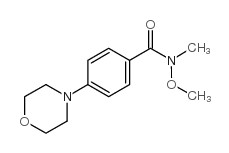 4-(N-MORPHOLINO)-N-METHY-N-METHOXYBENZAMIDE picture