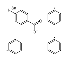 triphenylstannyl 4-iodobenzoate结构式