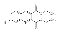 7-BROMOQUINOLINE-2,3-DICARBOXYLIC ACID DIETHYL ESTER picture