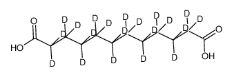 十二烷二酸-d20结构式