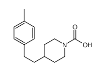 4-[2-(4-methylphenyl)ethyl]piperidine-1-carboxylic acid Structure