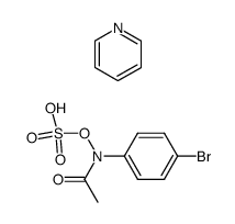 N-sulfonoxy-p-bromoacetanilide pyridinium salt结构式