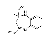 2,4-bis(ethenyl)-2-methyl-1,3-dihydro-1,5-benzodiazepine Structure