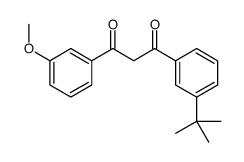 1-(3-tert-butylphenyl)-3-(3-methoxyphenyl)propane-1,3-dione Structure