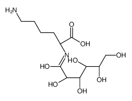 N2-D-gluconoyl-L-lysine Structure