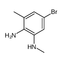 5-bromo-1-N,3-dimethylbenzene-1,2-diamine Structure