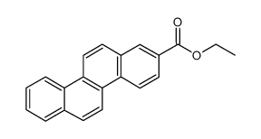 ethyl 2-chrysenecarboxylate Structure