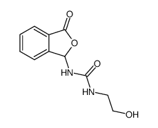 3-[N'-(2-hydroxy-ethyl)-ureido]-phthalide Structure