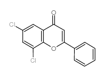 6,8-DICHLOROFLAVONE Structure