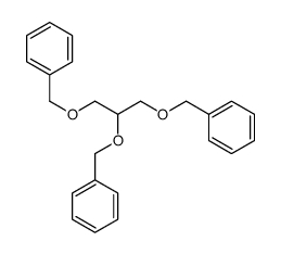 1,3-bis(phenylmethoxy)propan-2-yloxymethylbenzene结构式