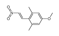 3,5-dimethyl-4-(trans-2-nitro-vinyl)-anisole Structure