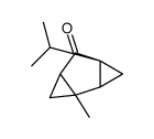 Tricyclo[4.1.0.02,4]heptan-5-one, 4-isopropyl-1-methyl- (6CI) picture