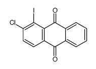 2-chloro-1-iodoanthracene-9,10-dione Structure